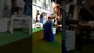 sword bellydancing to Desert Rose by Sting