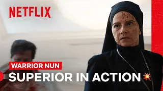 Mother Superion is Superior in Action 💥| Warrior Nun | Netflix Philippines