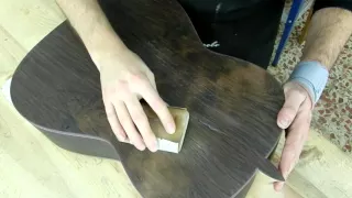 Guitar Finishing I - Prep work - Sanding