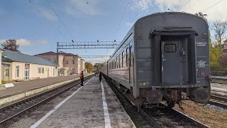 Поездка на поезде 113/114 Санкт-Петербург -Волгодонск. Часть 1.1 Санкт-Петербург - Елец.