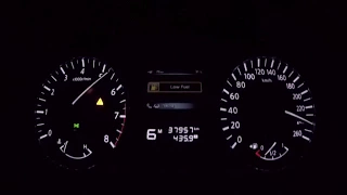 Nissan Altima V6 2014 (Stock) 0-240KM acceleration Test video