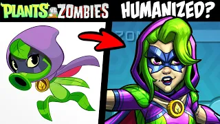 PLANTS VS ZOMBIES as SUPERHEROES?! (Story & Speedpaint)