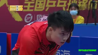 Wang Chuqin vs Zhou Qihao | Chinese National Game 2020