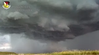 8/1/13 Mullen, NE Tornado Warned Supercell Timelapse