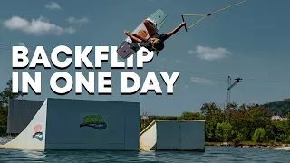 Learning to BACKFLIP in 1 DAY!