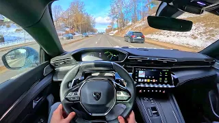 2024 Peugeot 508 GT PHEV | POV Test Drive