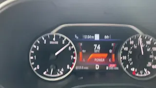 2023 Nissan Maxima SR acceleration-0-to111in sport