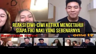 Mereka Kaget Ketika Melihat Follower Instagram Fiki naki || ome tv Reaction‼️