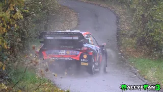 WRC Central European Rally 2023 | Friday | Action | Tricky Conditions