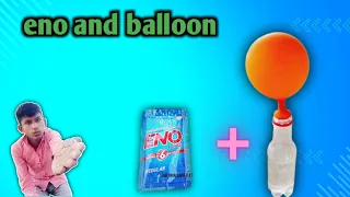eno को पानी के अन्दर दाले तो क्या होगा || eno and balloon video part-2