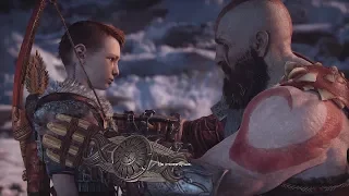 God of War (2018) — Разговор Кратоса с сыном (трейлер).