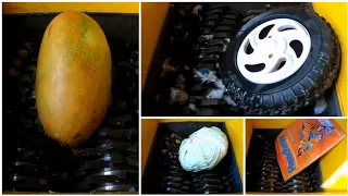 Top 15 Videos Shredder Machine Vs Fruit, Vegetable, Plastic, Iron, Paper Thing, Super Ball, Keyboard