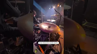 China Cymbals add so much Power💥 (Joey Castro x Stitched Up Heart LIVE 2024)