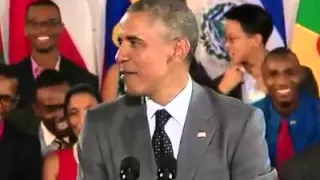 Obama Speaks Jamaican Patois! "Wah Gwan Jamaica"