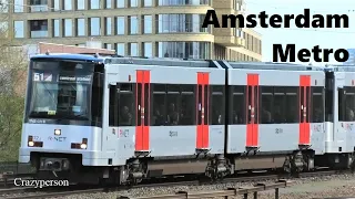 Metro Amsterdam 14 April 2023 | GVB R-net S1 S2 M4 M5 M7