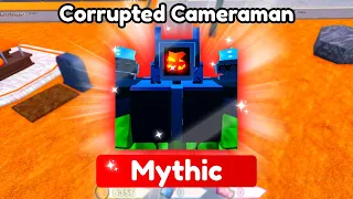 I Spent $15,000 for #1 CORRUPTED CAMERAMAN... (Toilet Tower Defense)