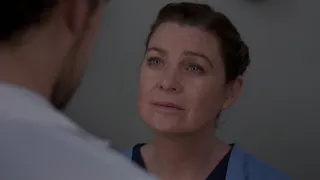 Meredith Tells DeLuca She Loves Him - Grey's Anatomy