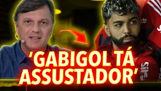 MAURO CEZAR FEZ CRÍTICAS FORTES AO GABIGOL E DISSE QUE GABIGOL NÃO MERECE SER TITULAR CONTRA BOLÍVAR