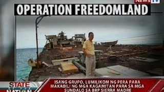 1 grupo, lumilikom ng pera para makabili ng mga kagamitan para sa mga sundalo sa BRP Sierra Madre