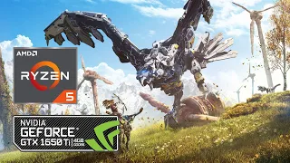 HORIZON : ZERO DAWN (v1.11.2) | BEST SETTINGS | Ryzen 5 4600H | GTX 1650Ti