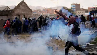 Erneut Ausschreitungen zwischen Polizei und Demonstranten in Peru