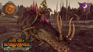 NEW SKINK ORACLE Is A Master Assassin. Lizardmen, Silence & The Fury DLC Total War Warhammer 2. MP