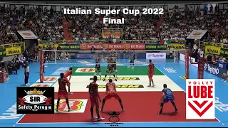 León vs De Cecco - Game Sound - Perugia vs Lube - Italian Del Monte Super Cup 2022 - Highlights