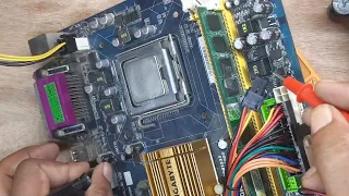 Gigabyte G31 Motherboard No Display Problem Solution | No Display Motherboard Kese Repair Kare