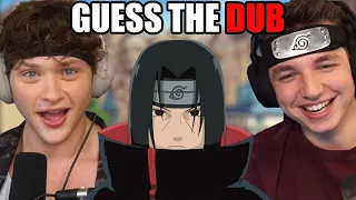 GUESS THE NARUTO DUB VOICE CHALLENGE (ft. IShinobi)