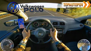 Volkswagen Polo 1.4 (63kW) |68| 4K TEST DRIVE POV - ACCELERATION, EXHAUST & ELASTICITY🔸TopAutoPOV