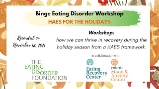 Binge Eating Disorder Workshop: HAES for the Holidays