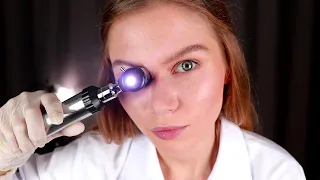 ASMR Cranial Nerve Exam On A Stormy Day.  Medical RP, Personal Attention