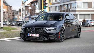 Mercedes A45 S AMG with Decat Milltek Exhaust - Launch Controls & Accelerations !