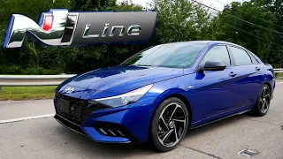 Review: 2021 Hyundai Elantra N-Line (Manual)