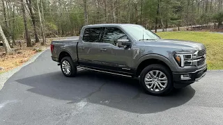 2024 Ford F-150 King Ranch - Day One Video