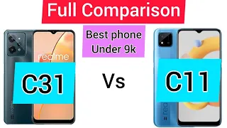 Realme C31 Vs Realme C11 Full Comparison | Best Phones under 9000