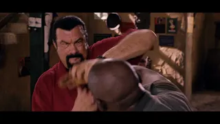 Exclusive CHINA SALESMAN Clip: Mike Tyson and Steven Seagal Face Off