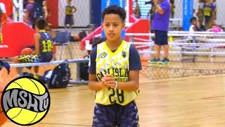 Xavion Bell GOES OFF at EBC Jr All American Camp - Class of 2023