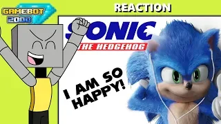 GameBot Reacts - Sonic The Hedgehog (2020) - New Official Trailer - Paramount Pictures