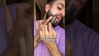 ✅ 😍 Salon like beard at home #beardstyle #beard #dailyshorts