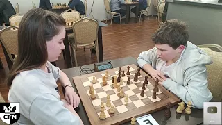 WFM Fatality (1913) vs E. Lovakov (1806). Chess Fight Night. CFN. Blitz