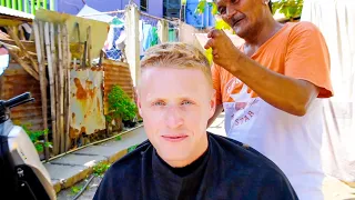 One Handed Filipino Barber Gets Reward 🇵🇭
