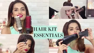 Hair Tools, Brushes & Products Every Girl Must Have In Her Hair Styling Kit