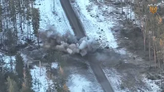 Artillery destroys Russian BMPT Terminator by ukraine 140th Separate Recon Battalion