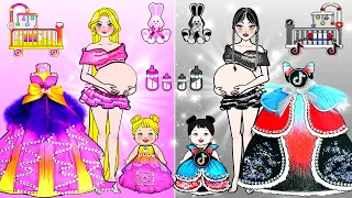 Social Network Mother & Daughter Dress Up Contest - Barbie Transformation Handmade - Woa Doll Shorts