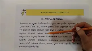 Lezione 21 - Esercitazione: traduciamo insieme una versione di Latino