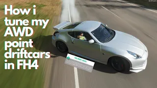 How I tune AWD driftcars with drag tyres | Forza Horizon 4