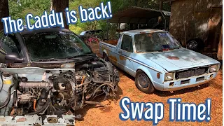 Our Barn Find Volkswagen Caddy Gets a New Heart! TDI Swap!