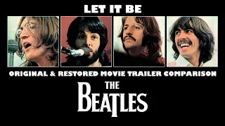 The Beatles Let It Be Documentary Trailers | Comparison of Original and Restored Trailer | IcyDude