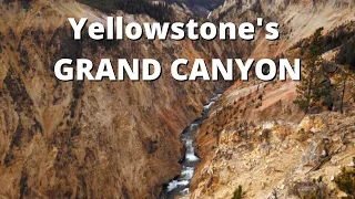 Exploring the EPIC Grand Canyon of the Yellowstone! Yellowstone National park, Wyoming.